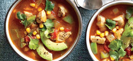 Soupe au poulet du sud-ouest