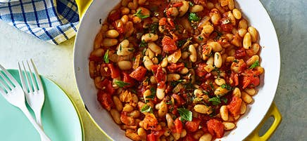 White Bean and Tomato Ragu