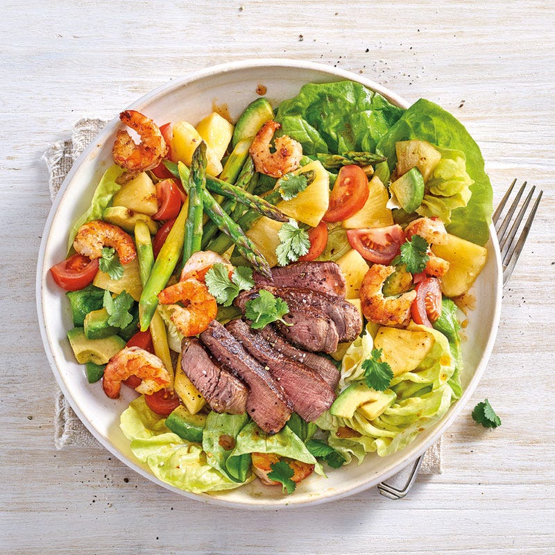 Surf-and-Turf-Salat