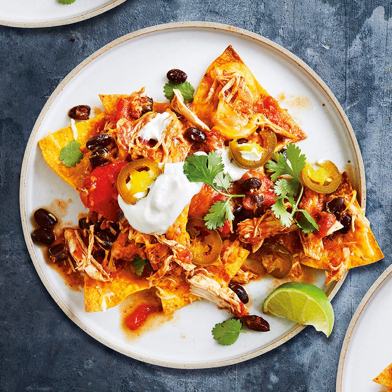 Photo of Slow cooker shredded chicken nachos by WW