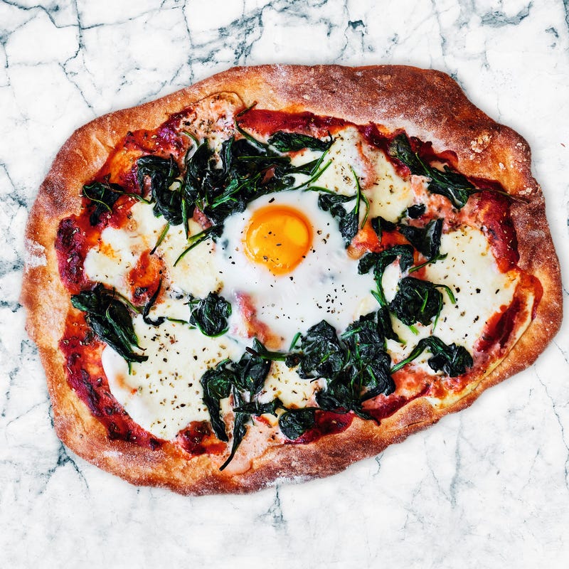 Photo de/du Pizza à la Florentine par WW