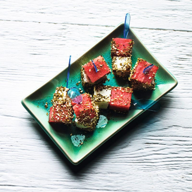 Photo de/du Bouchées de pastèque et feta par WW