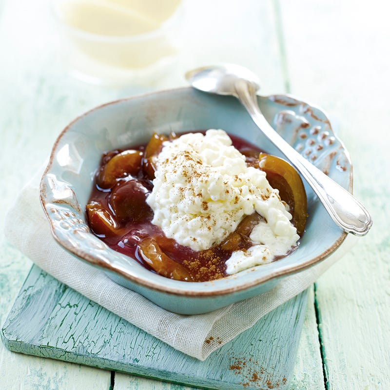 Foto van Pruimencompote met kaneelrijstepap door WW