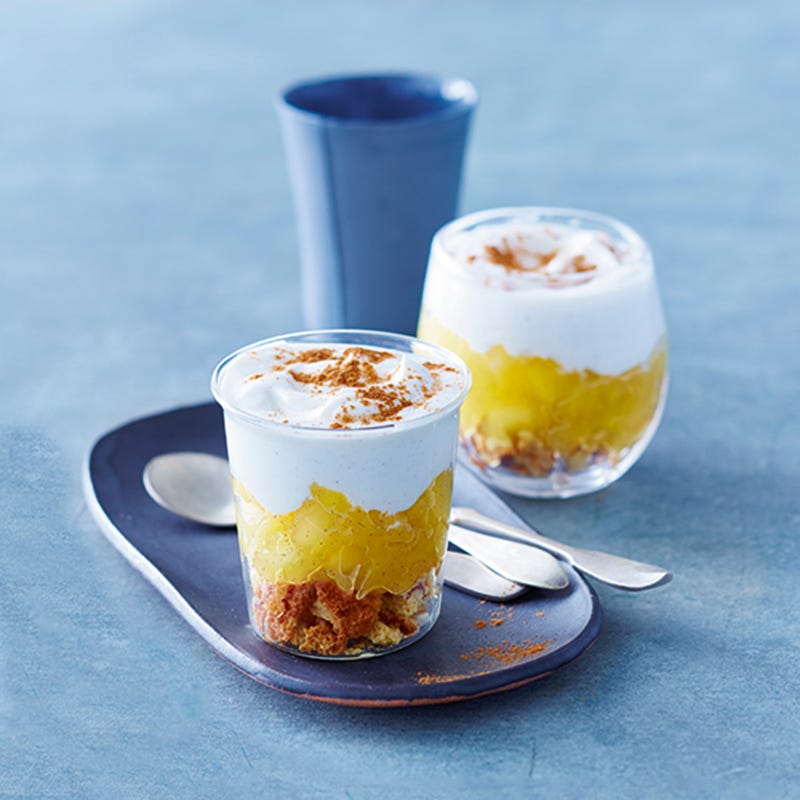 Foto van Appelcompote met amandelcrème door WW