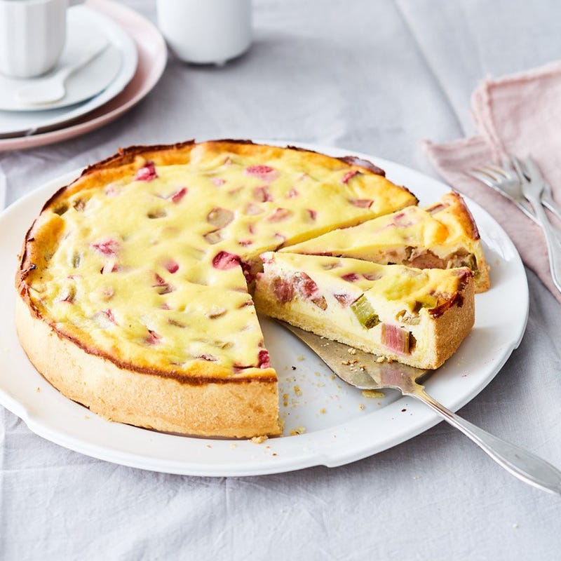 Rhabarber-Käsekuchen