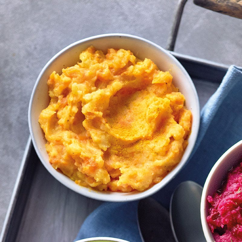 Kartoffel-Karotten-Stampf