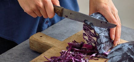 Apfelrotkohl