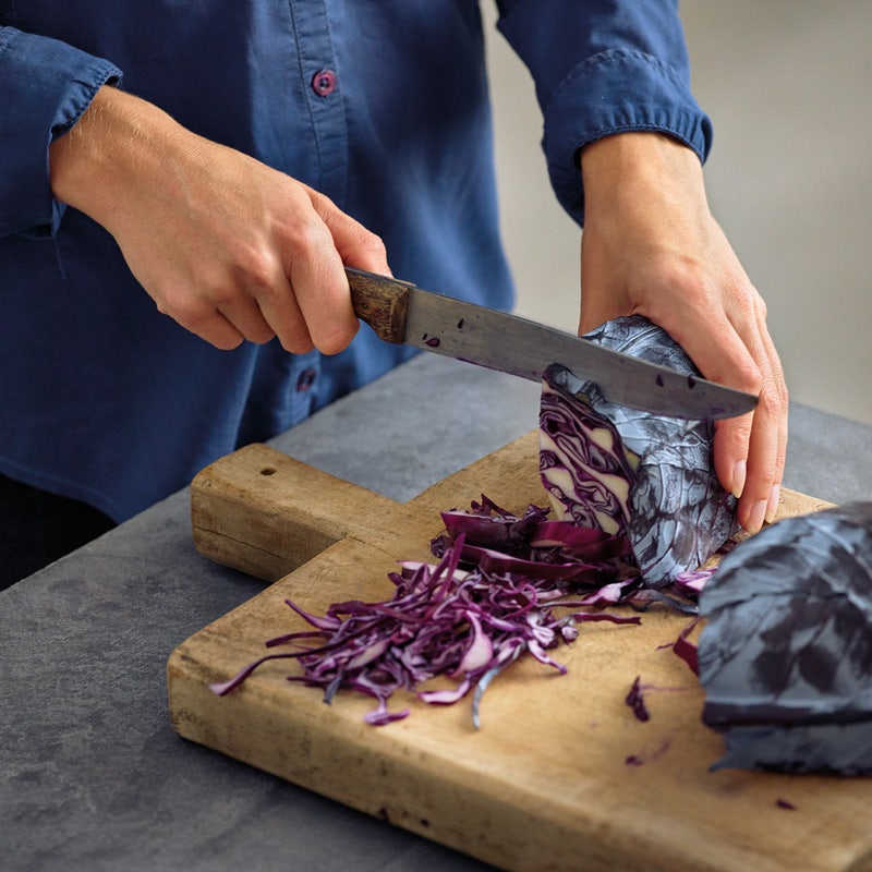 Apfelrotkohl