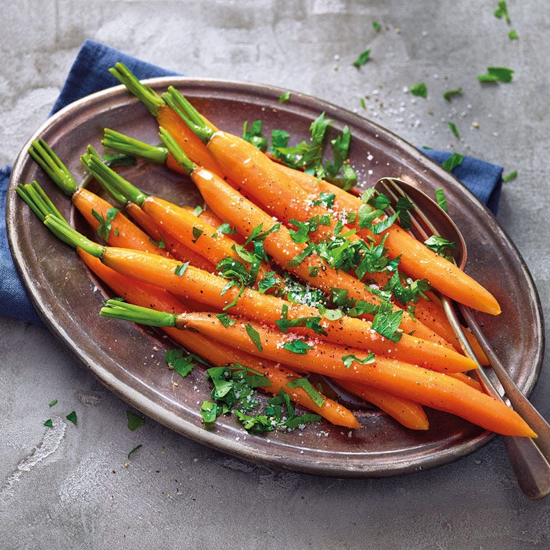 Glasierte Karotten