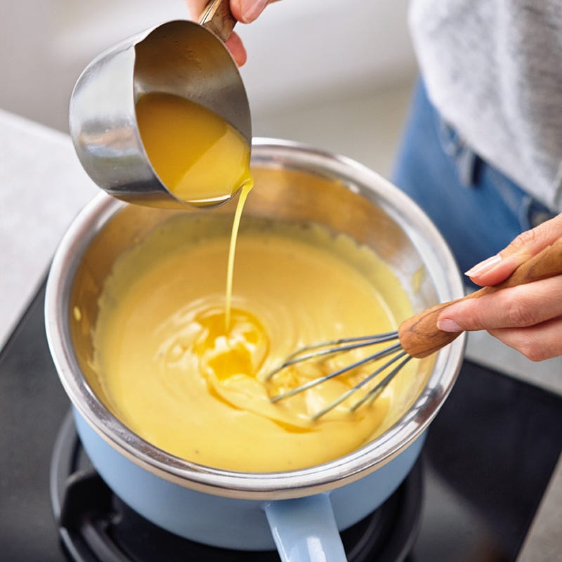 Sauce Hollandaise mit Zitronennote