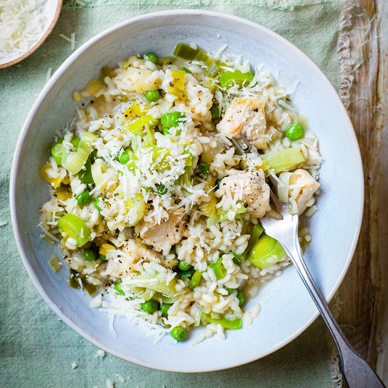 ViktVäktarna - Risotto med kyckling och purjo