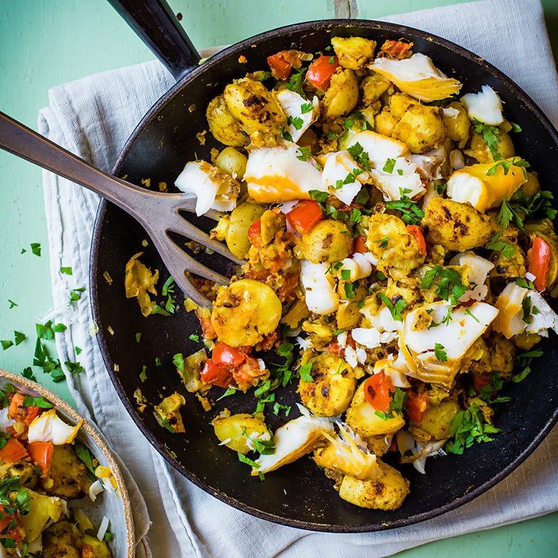 ViktVäktarna - Kolja- och potatispytt med tomat