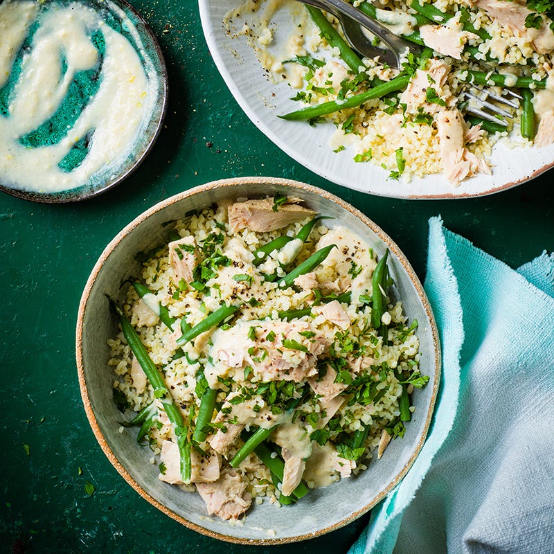 ViktVäktarna - Tonfisksallad med haricots verts och bulgur