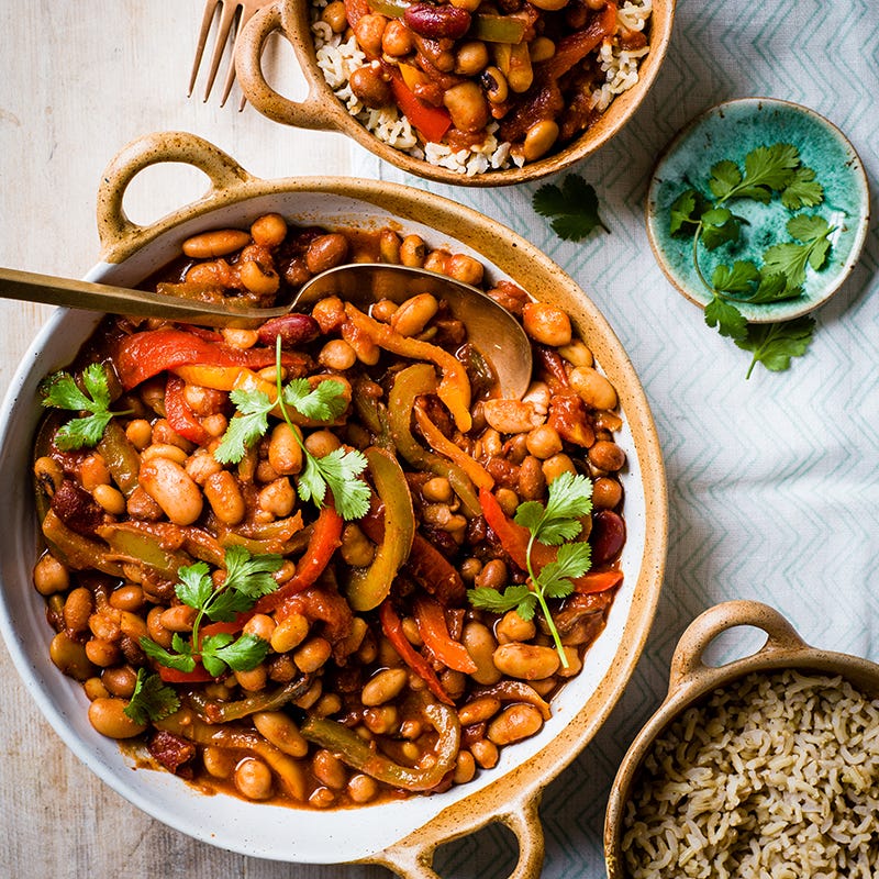 ViktVäktarna - Chili med blandade bönor