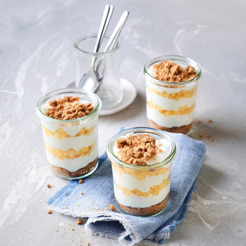 Foto van Appel met speculaascrème door WW