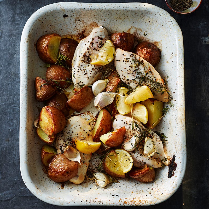 ViktVäktarna - Kyckling i ugn med vitlök och timjan