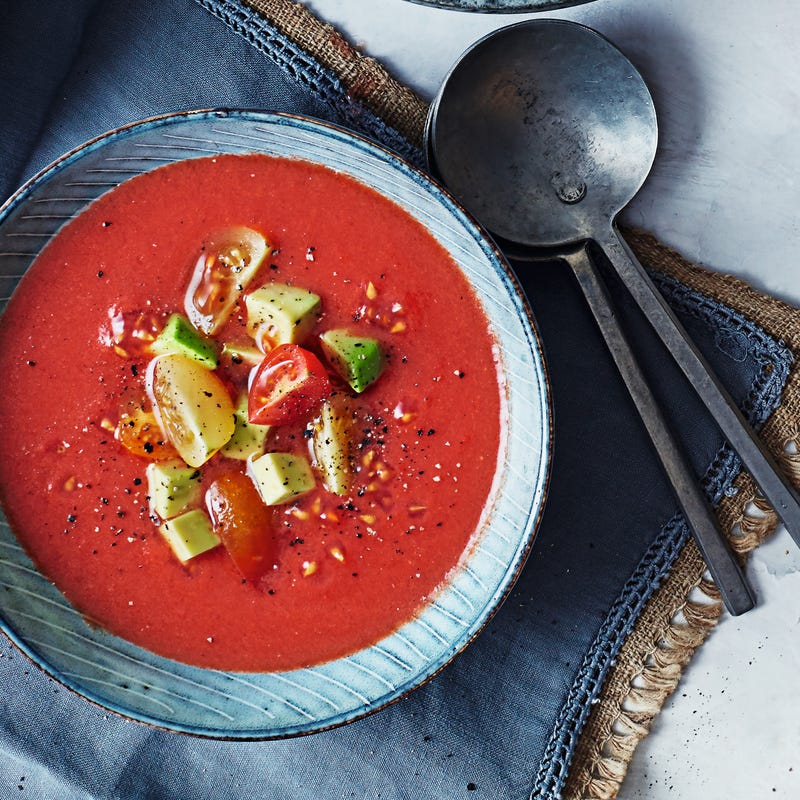 Photo of Tomato & roasted red pepper gazpacho by WW