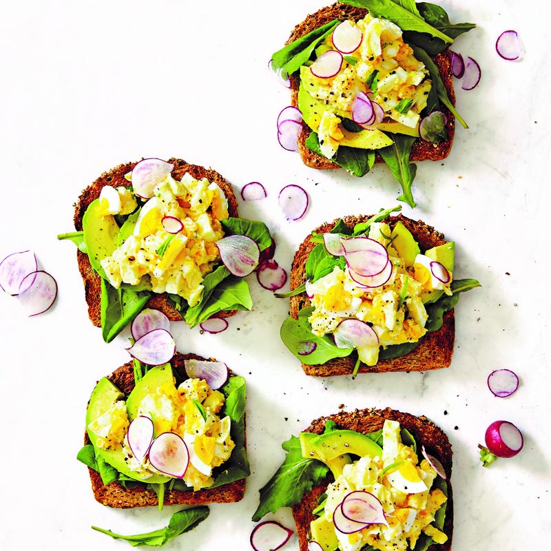 Photo of Egg salad open sandwiches by WW