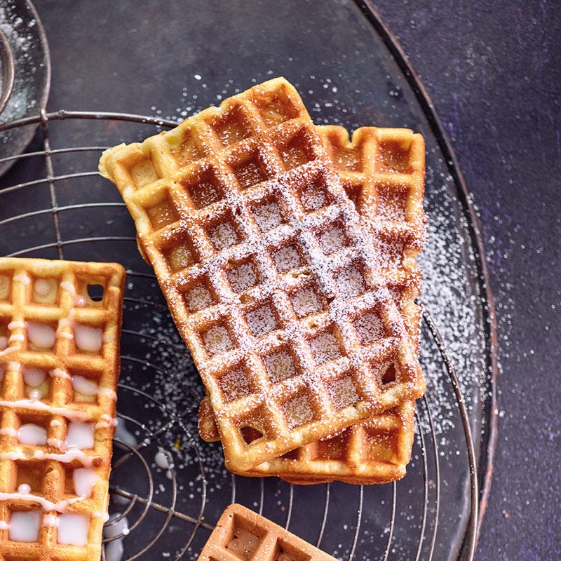 Fluffige Waffeln