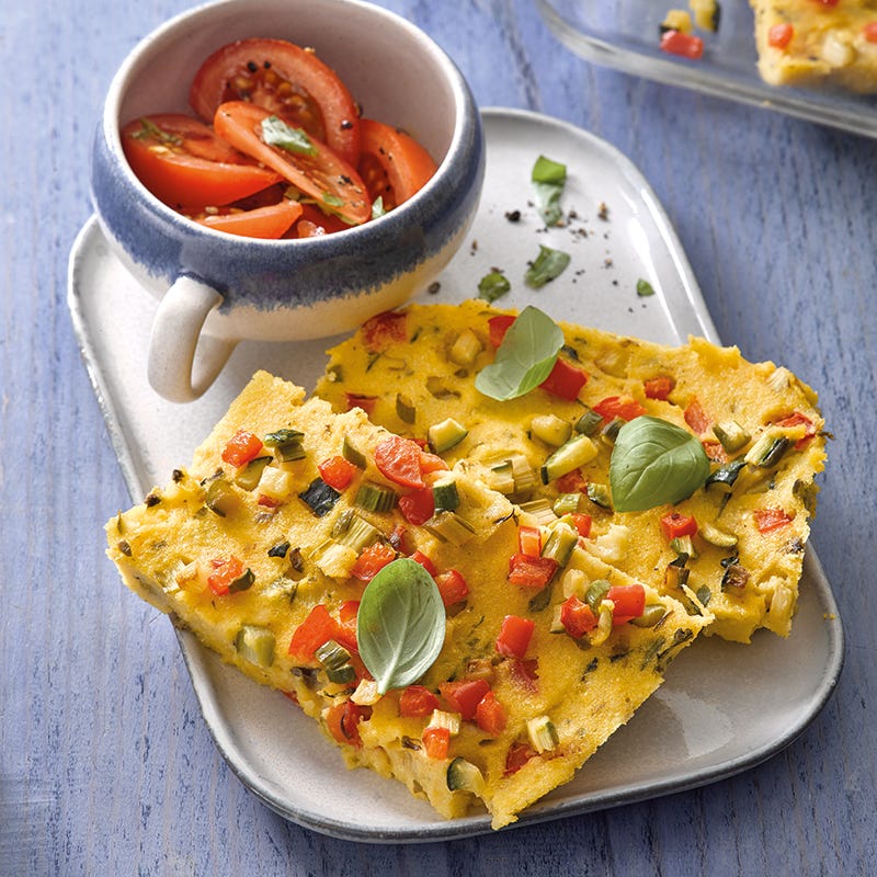 Foto van Polenta met groenten door WW