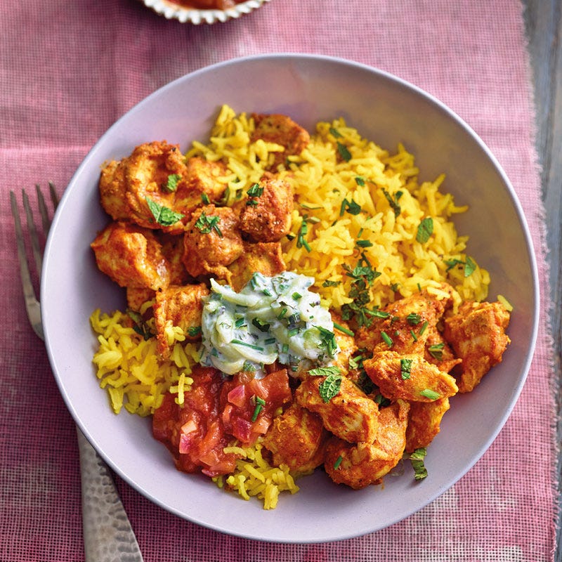 Tandoori-Chicken mit Tomatenrelish