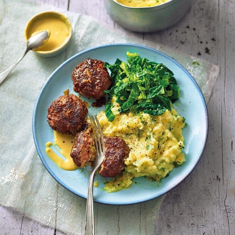 Frikadellen mit Wirsing