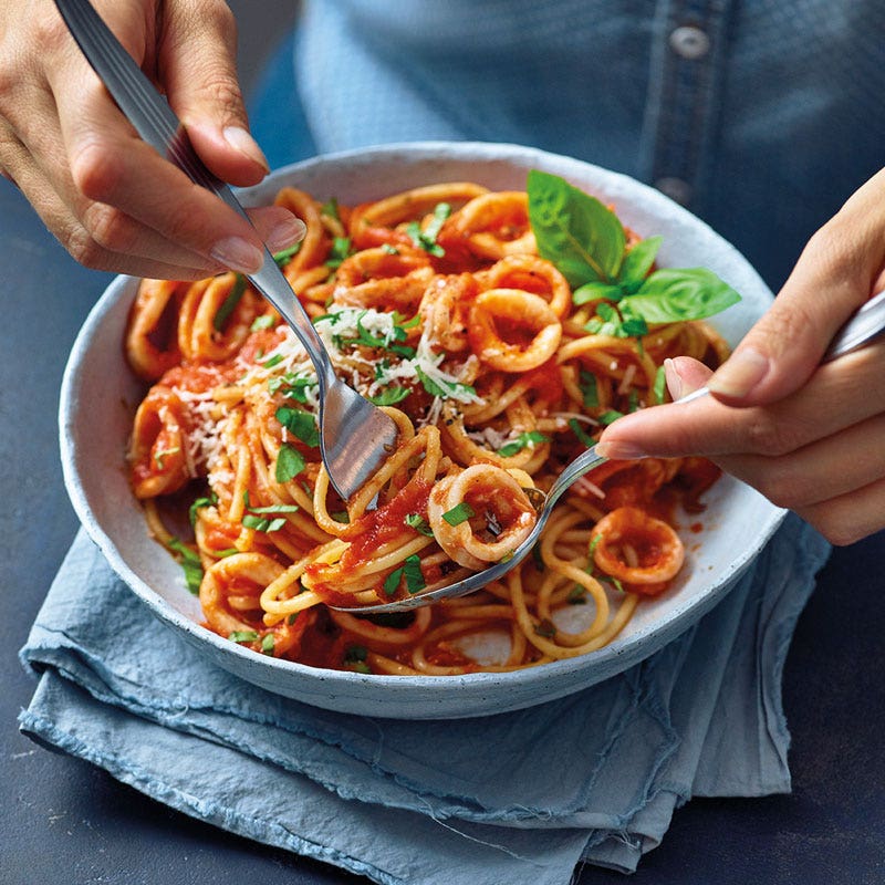 Spaghetti Calamari
