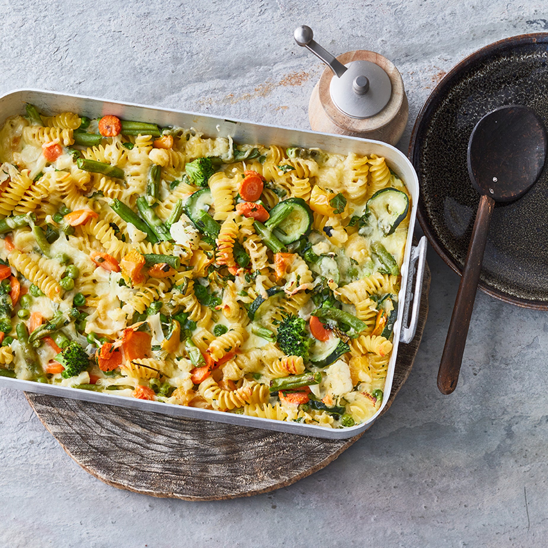 Einfacher Gemüse-Nudel-Auflauf Rezept | WW Deutschland Einfacher Gemüse-Nudel-Auflauf Rezept | WW Deutschland