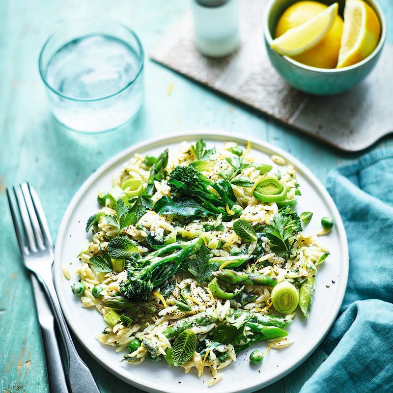 Photo of Primavera orzo pasta salad by WW