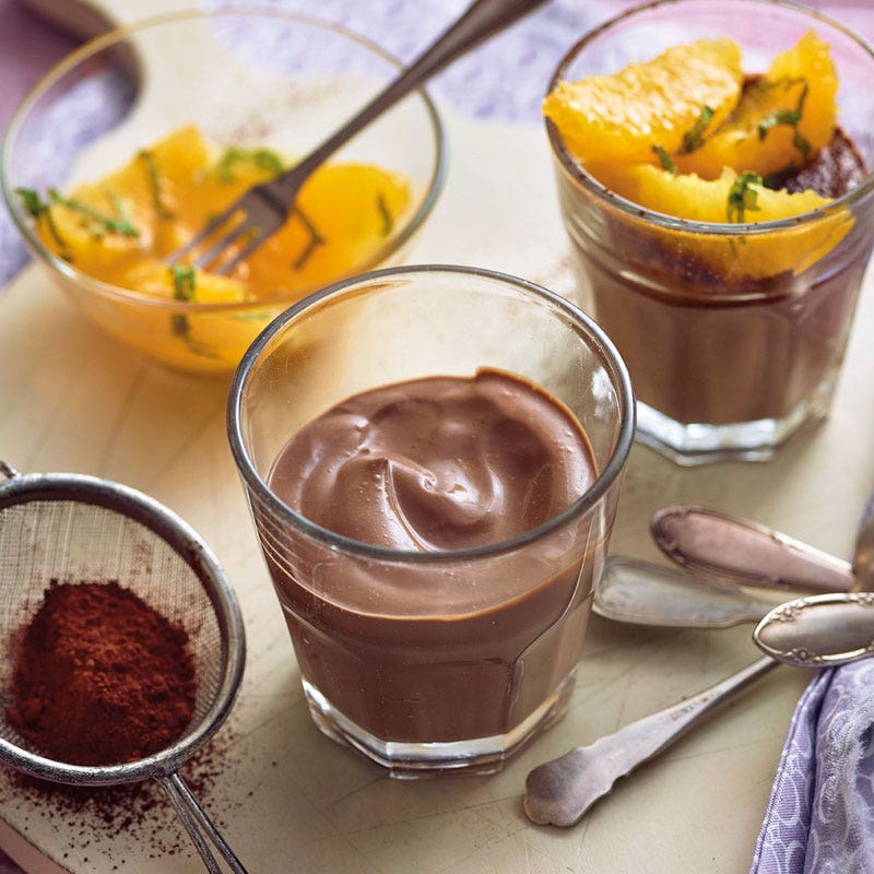 Cremige Mousse au chocolat