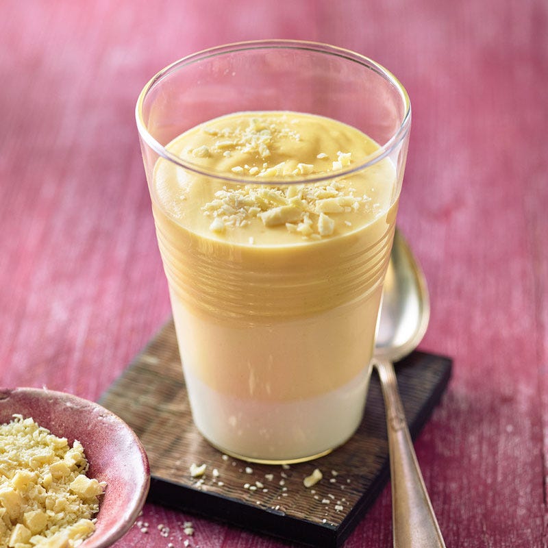 Ombré-Schichtdessert