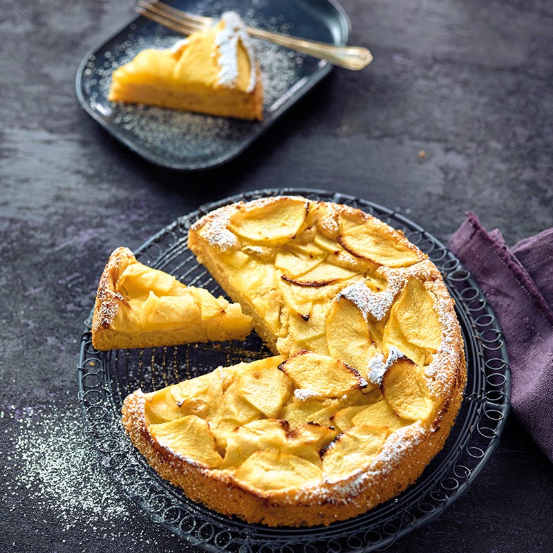 Foto van Smeuïge appeltaart van witte bonen door WW