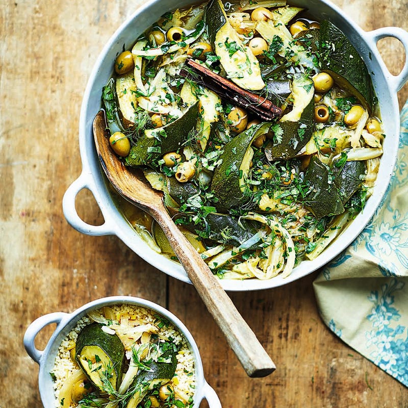 Photo of Green tagine with preserved lemon couscous by WW