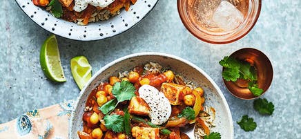 Halloumi curry