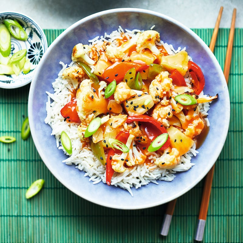 Photo of Sweet & sour cauliflower with rice by WW