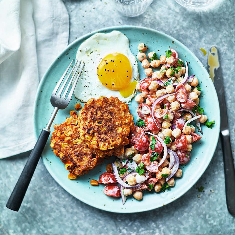 Photo of Sweetcorn & carrot fritters by WW