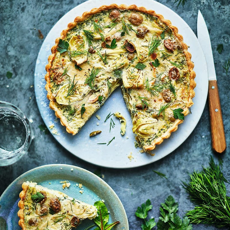 Photo of Olive & artichoke tart by WW