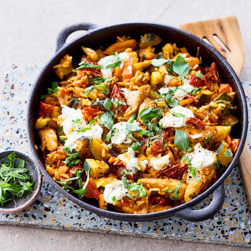 Toskanischer Reisauflauf