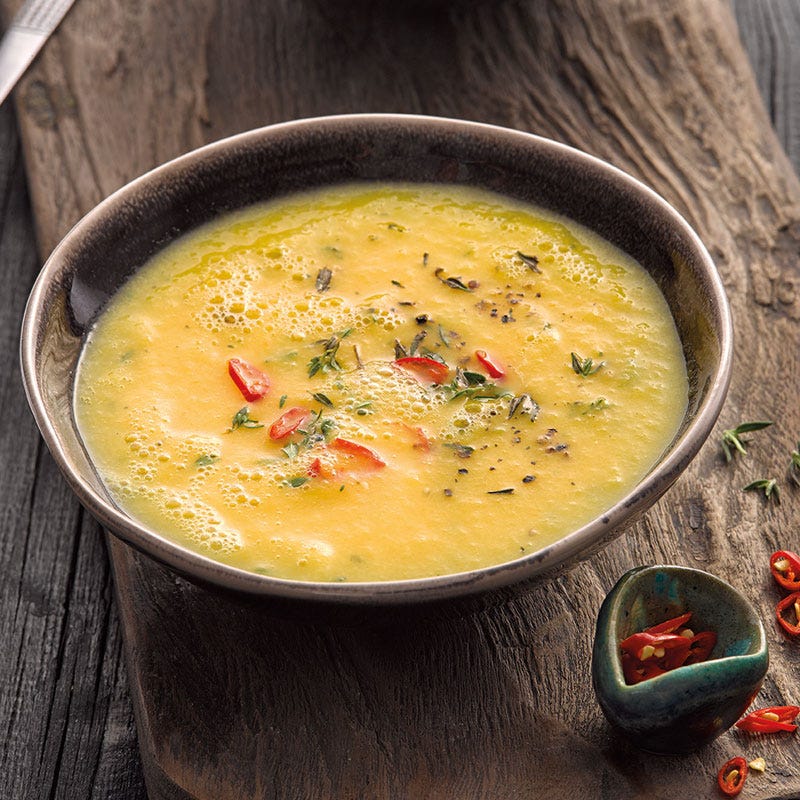 Pikante Paprikasuppe