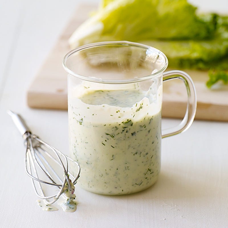 Photo de Vinaigrette crémeuse au tofu et aux herbes par WW
