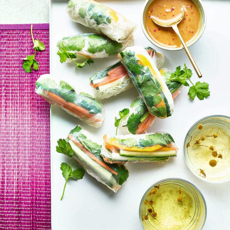 Photo of Summer rolls with satay sauce by WW