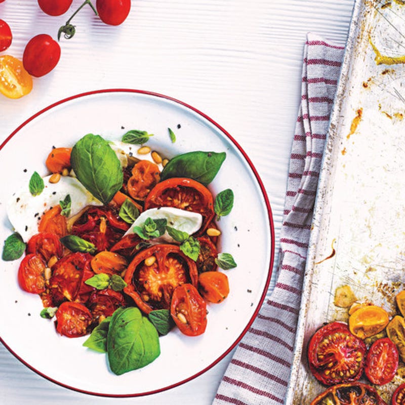 Photo de/du Salade tricolore de tomates rôties par WW
