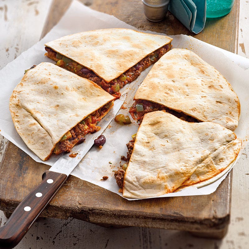 Schnelle Quesadilla