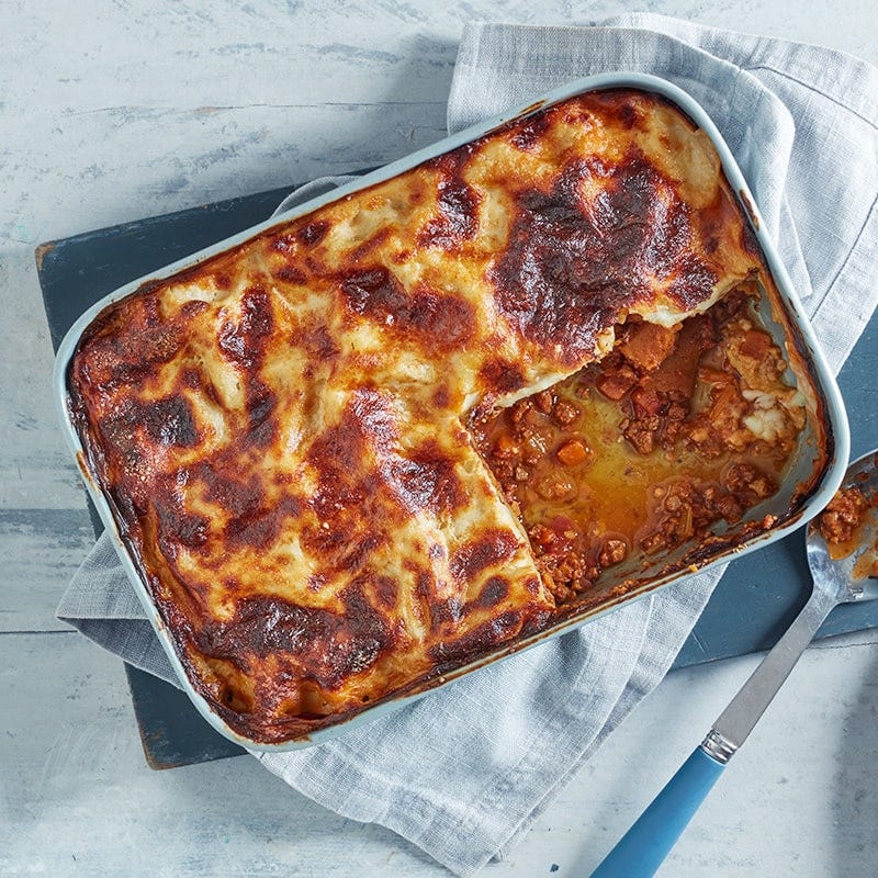 Beef and pumpkin lasagne