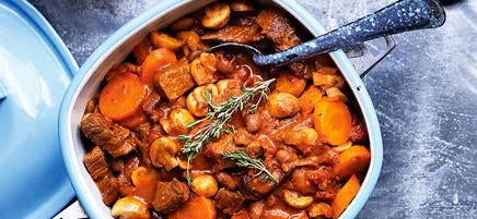 Provencal beef slow-cooker stew