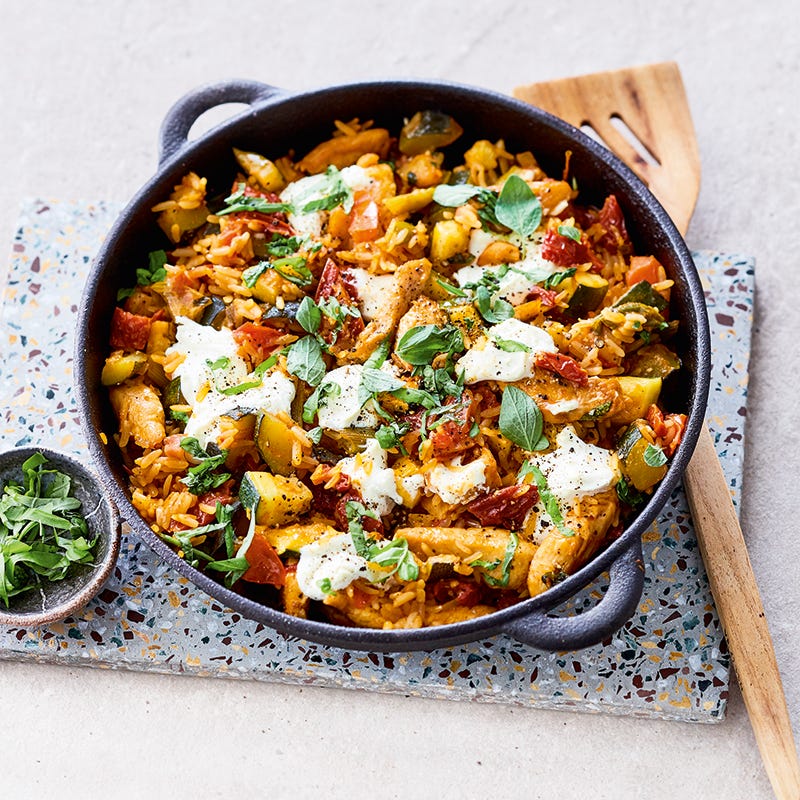 Foto van Toscaanse rijstschotel door WW