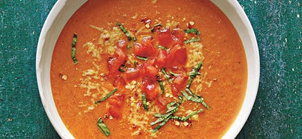 Klassische Tomatensuppe