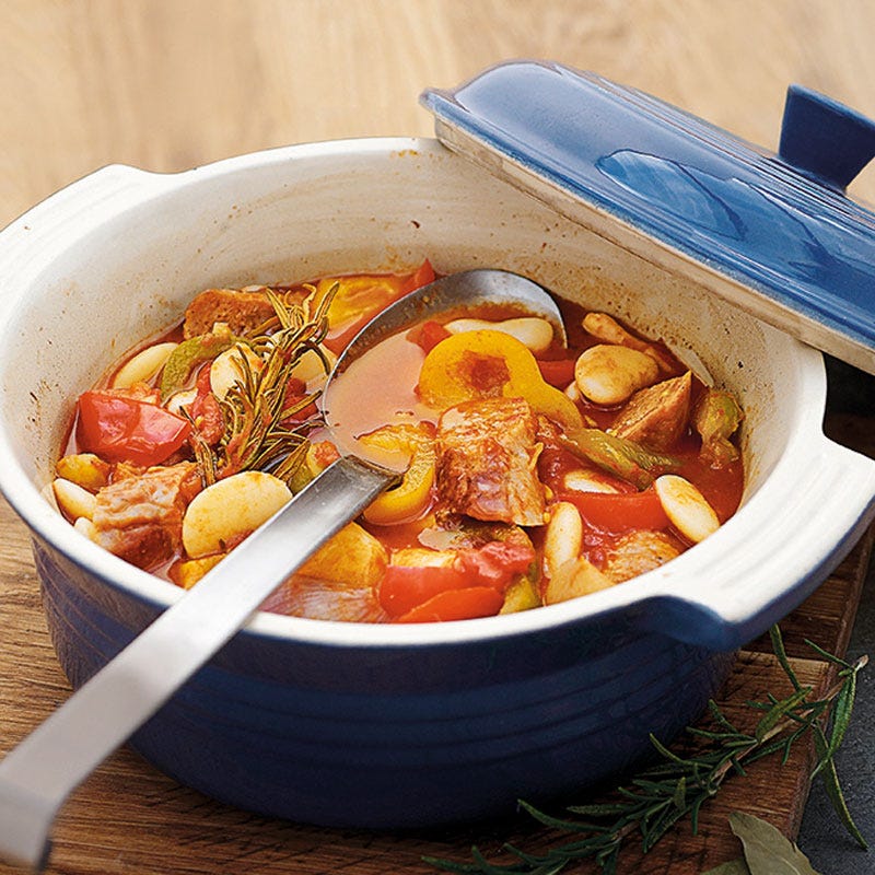 Rosmarin-Bohnen-Eintopf