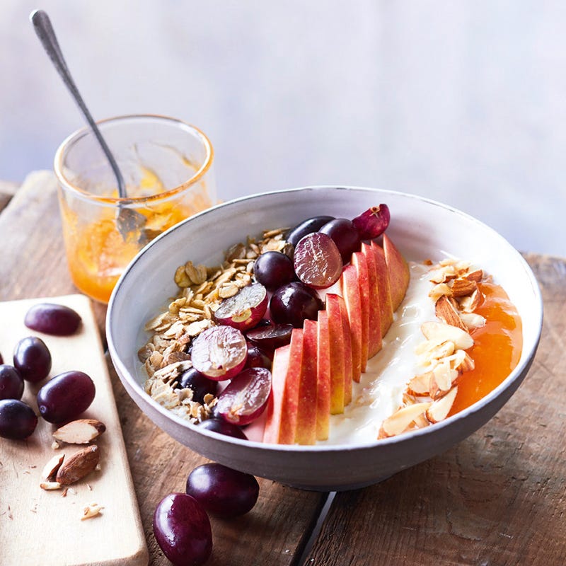 Foto van Kleurrijke ontbijtbowl door WW