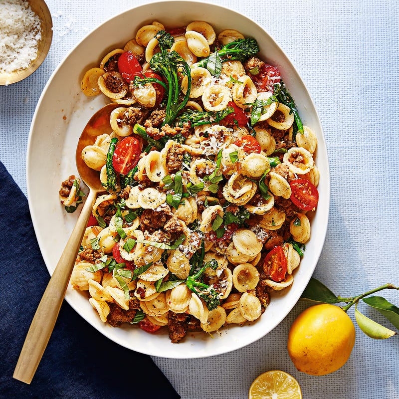 Photo of Lemon orecchiette with sausage by WW